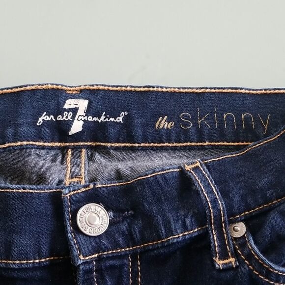 7 For All Mankind "The Skinny" Jeans - Picture 4 of 11